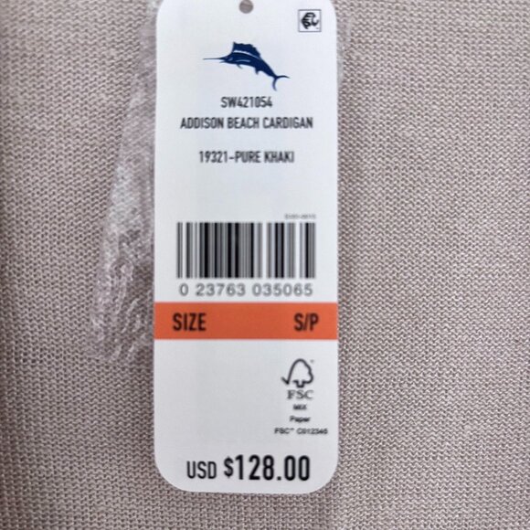 Tommy Bahama Linen Blend Cardigan - Picture 8 of 8